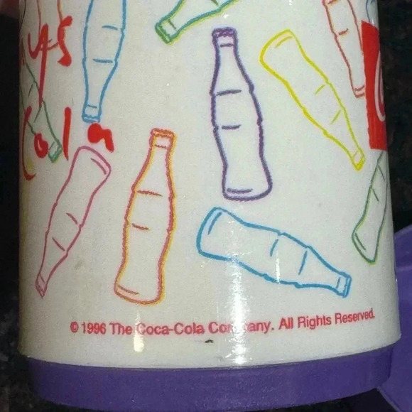 Vintage Aladdin Coca-Cola Thermos 1996 EUC 90’s Collectible - Picture 6 of 8